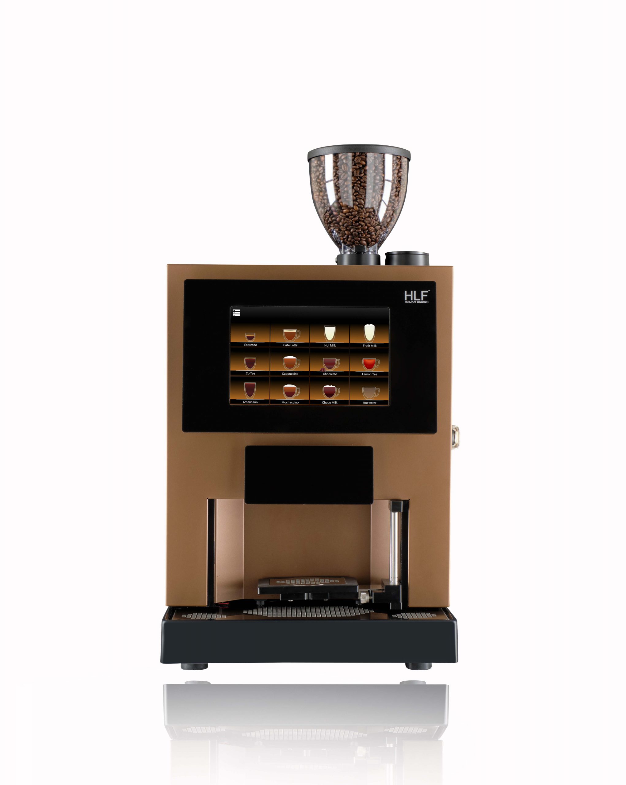 SUPER AUTOMATIC & SEMI AUTOMATIC – HLF Italian Design